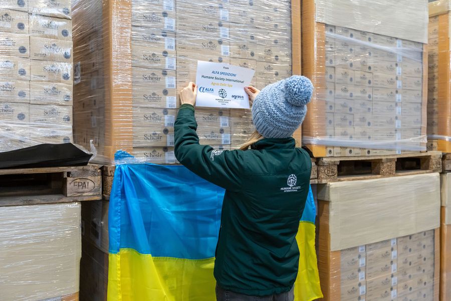 Supplies headed for Ukraine